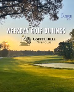 golf course sunset views for weekday outings 