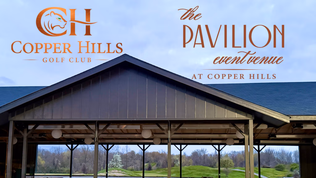 pavilion with views of golf course